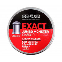 Пули JSB Exact Jumbo Monster Diabolo 5,5 мм, 1,645 грамм, 200 штук