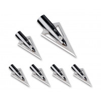 Наконечник Topoint двухлезвийный для деревянных стрел 135gn TP220 (6 шт.)