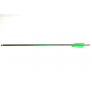Стрела арбалетная карбоновая Centershot Toxic Carbon 20" Half Moon Nock