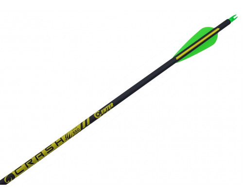 Стрела лучная микс карбон Centershot Crash 550, Parabolic 3"