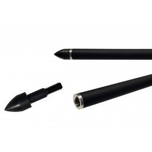 Стрела арбалетная микс карбон Centershot Toxic 20" Half Moon Nock